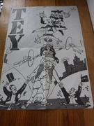 Plakat Andrzeja Mleczki kabaret TEY ZOBACZ 