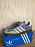 Używane tenisówki meskie adidas gazelle indoor niebieskie org 46