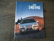 Katalog , folder motoryzacyjny VOLVO S40/V40 - prezentacja auta