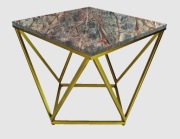 Stolik kawowy Diamond Rainforest Green 60x60x40