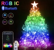 Lampki choinkowe LED Świecidełka Bluetooth