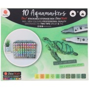 Zestaw 60 szt markerów akwarelowych w pudełeczkach