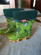 Kalosze dziecięce ocieplane firma Demar roz. 24/25