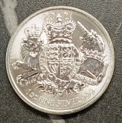 1 uncja srebra 2 pounds 2021 rok 