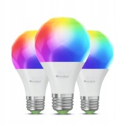 Nanoleaf Essentials Smart Bulbs zestaw 3 żarówek RGB E27 Thread BT LED