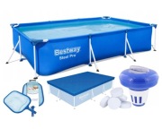 Basen stelażowy Bestway Steel Pro 5w1 | 300x201x66