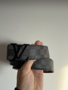 Pasek LV czarno szara szachownica