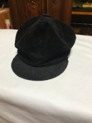 Czapka męska firmy Sterkowski nowa ze sztruksu