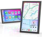 KRUNIA 7"PRZENOŚNY EKRAN SAMOCHODOWY 60FPS – APPLE CARPLAY & ANDROID AUTO