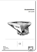 Katalog części  AMAZONE  ZA-F, ZA-FR 