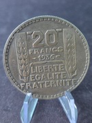 Stara Moneta Francaise Republique 1936