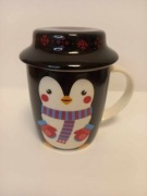 Kubek z zaparzaczem pingwin