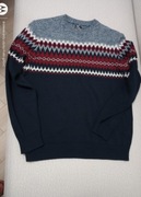 Sweter męski norweski Straight Up  ( wzór świąteczny) rozmiar M