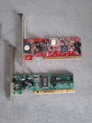 Zestaw Retro PCI: Karta Sieciowa Realtek + Modem Pentagram
