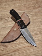 Nóż myśliwski Damast 103/ Róg, solidny 