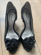 Kazar Skórzane buty damskie na obcasie, rozmiar 37