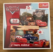 Puzle Trefl 50 elementów 1+1 Cars