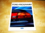 Prospekt Ford Scorpio, Mondeo, Fiesta, Probe,... 1994 brzydka okładka
