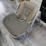 Kinderkraft krzesełko YUMMY GREY szary do karmienia