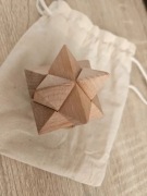 drewniana łamigłówka puzzle 3D Shooting Star gwiazda