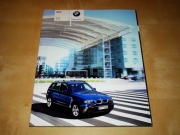Prospekt BMW X3 2003