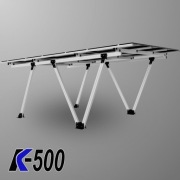 Wiata Carport X2 firmy K500 z panelami HANERSUN BIFACIAL 450W