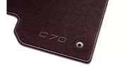 Oryginalne NOWE dywaniki welurowe Volvo C70 II brązowe Cacao Brown 39806210