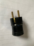 Stara wtyczka gniazdko bakelit 