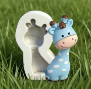 Mini ŻYRAFA forma silikonowa 8.4*4.2*1.2 do Odlewów Zdobienia Fondantu 