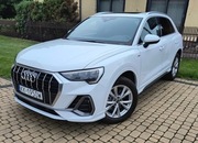 Śliczne, mocne 45TFSI-231KM Audi Q3 Quatro S-Line 2022r. automat,39500km