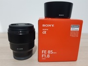 Sony Fe 85 mm f1.8