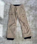 Spodnie narciarskie firmy DC kolor khaki rozmiar M