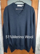 Royal Class sweter z wełną roz L 