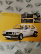 Prospekt volkswagen VW golf mk1 lx prl mkI