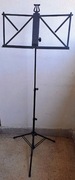 Składany pulpit na nuty, aluminiowy, bardzo lekki