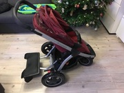 Wózek Maxi Cosi Mura Plus z przystawką i akcesoria
