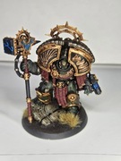 Pomalowana figurka saturnine praetor warhammer