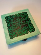 Zestaw dla artysty w drewnianym pudełku na prezent