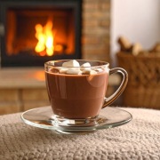 Filiżanki szklane DUŻE Luna 320ml + Spodek komplet 6szt na kawę latte