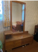 Toaletka PRL lata 60te