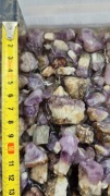 Kryształy ametystu w pełni naturalne 100gr