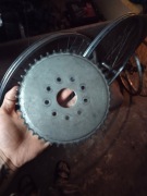 zębatka 44t skuter motorower