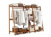 Wieszak stojący Hedo odcienie brązu