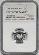 10 groszy 1980 - lustrzany
