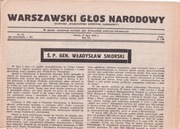 Warszawski Głos Narodowy - 24 lipca 1943 r.