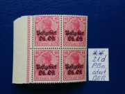 ON GGW PostGebiet Fi.21d** czworoblok unikat atest Berbeka 