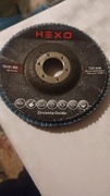 Tarcza do szlifowania Hexo p 80 125mm lamelka cyrkon