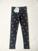 H&M legginsy ocieplane tęcze NOWE r. 128