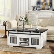 Stolik 3 w 1, kawowy obiadowy skrytka