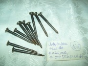 WKRĘT DO DREWNA STALOWY; ŁEB STOŻ.; NAG. PROSTE - 10 szt.  